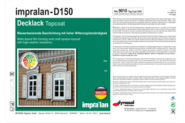 Impralan D150 Top Coat Evo RAL 9010