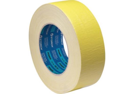 Powertape-Gewebeband gelb 44mmx50m (VE16 pro Krt.)),inkl.LSVA Powertape-Gewebeband gelb 44mmx50m (VE16 pro Krt.)),inkl.LSVA