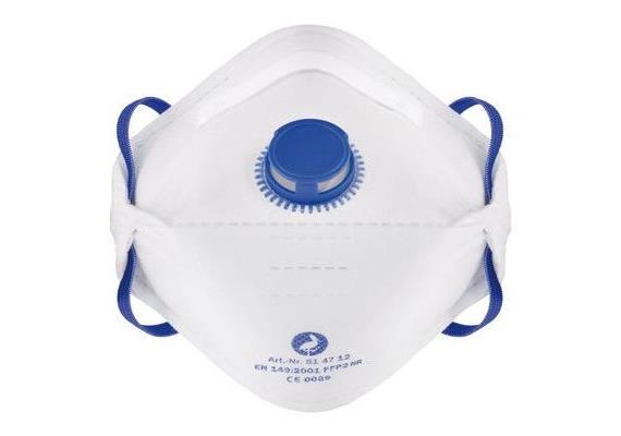 Comfort-Feinstaubmaske FFP2 faltbar