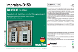 Impralan D150 Top Coat Evo RAL 9016, lt. W723012