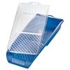 Set Farbwanne 24,5x29,5cm Kst blau mit 10xFarbwanneneinstz(VE 10 pro Krt.) Stk,.inkl.LSVA